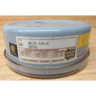 Mercoid DA31-153-8 Pressure Switch