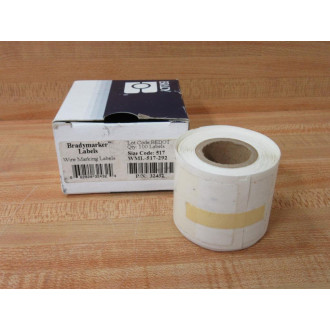 Brady WML-517-292 Wire Marking Label 32432 (Pack of 100)