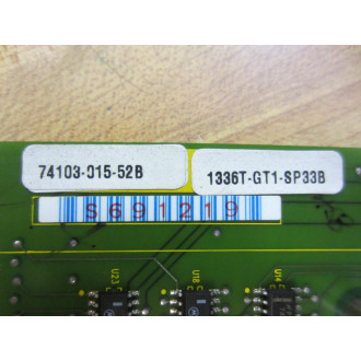 Allen Bradley 74103-015-52 1336T PLC PCB 74101-954-52 7410301552 B - Used