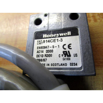 Honeywell 914CE1-3 Limit Switch 914CE13 - New No Box