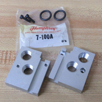 Humphrey 7-100A Subbase End Plate Kit 7100A