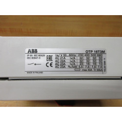 ABB OTP16T3M Enclosed Safety Switch 1SCA022400R9910 Enclosure Only - New No Box