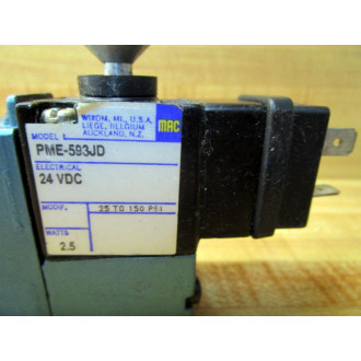 Mac Valves 811C-PM-593JD-152 Solenoid Valve 811CPM593JD152 - Used