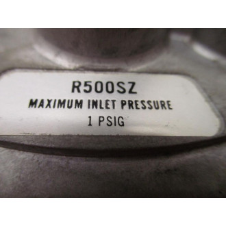 Maxitrol R500SZ Gas Regulator - New No Box