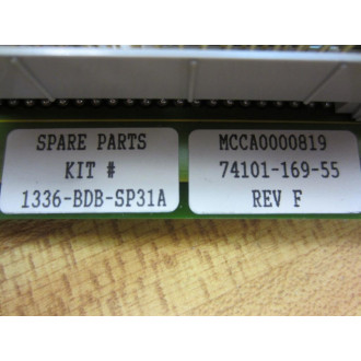 Allen Bradley 74101-169-55 Gate Driver 1336-BDB-SP31A 2 Rev. F - Parts Only