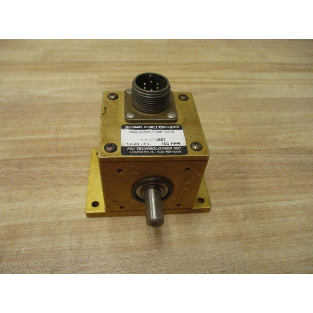 FSI Technologies RSE-2229-0100-QFM Encoder RSE22290100QFM - New No Box