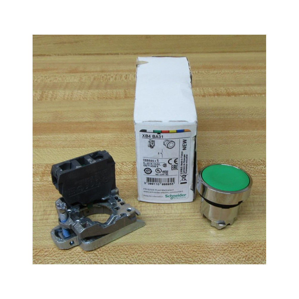 Schneider Telemecanique XB4 BA31 Button XB4BA31