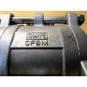 Sharpe CF8M 2 1000 CWP Ball Valve WO Handle - New No Box