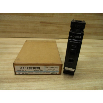 General Electric TEF113030WL E-100 30AMP Circuit Breaker TEF113030
