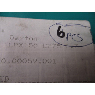 Dayton LPX 50 C275 P.3 Ball Lock Punch LPX50C275P3 (Pack of 6)