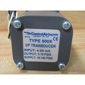 Control Air 500-AC IP Transducer 500X - Used