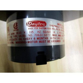 Dayton 4C447 Blower Fan WO Instructions