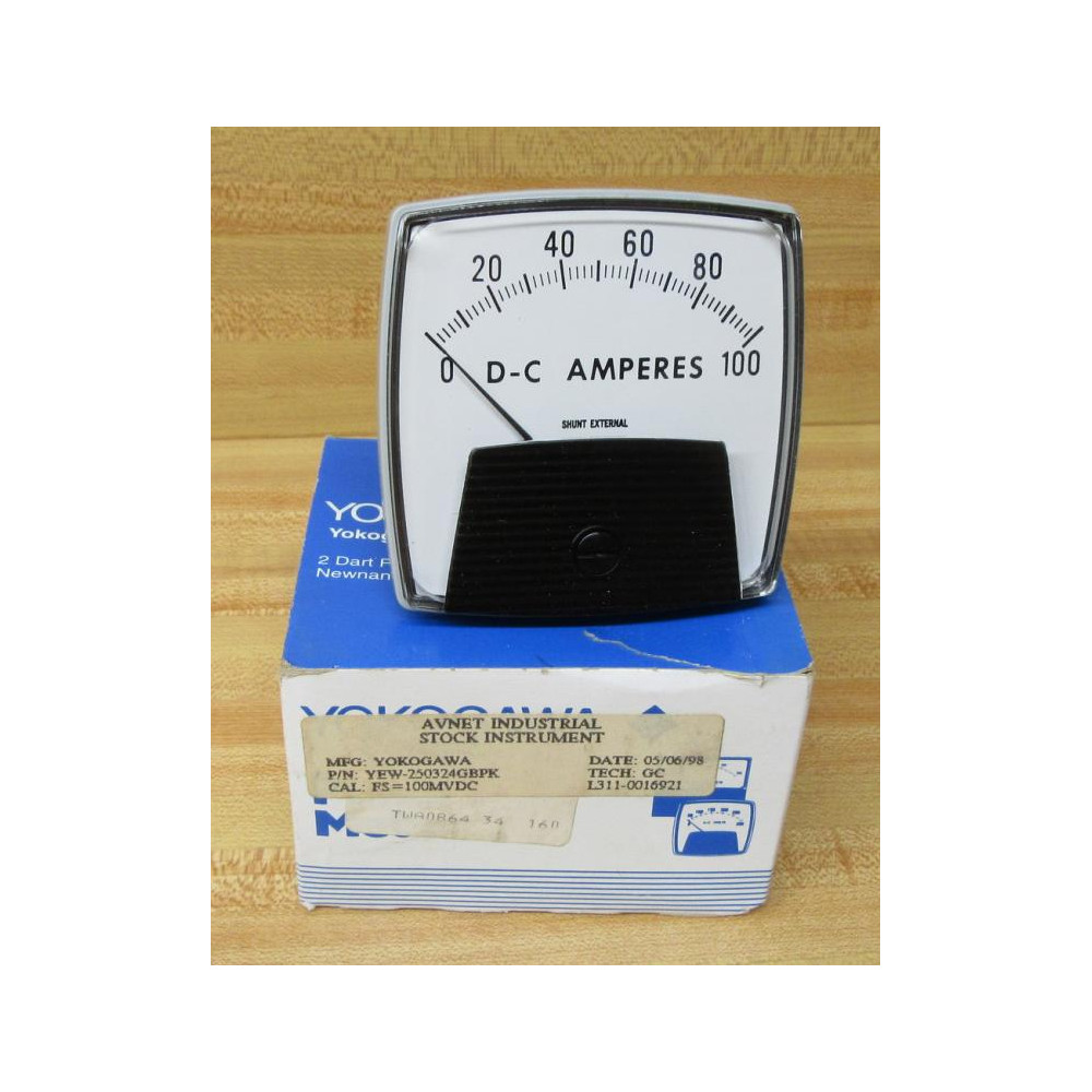 Yokogawa 250324GBPK Panel Meter