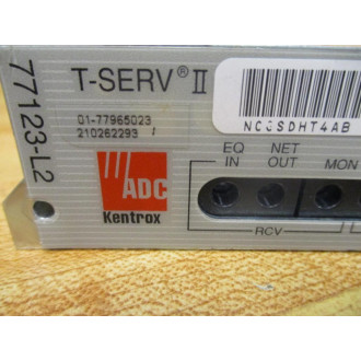 ADC Kentrox 77965 T-SERV II CSU 01-77965023 NCCSDHT4AB Circuit Bd wPanel - Used
