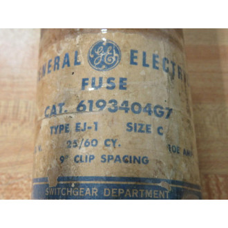 General Electric 6193404G7 EJ-1 Fuse