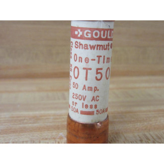 Gould Shawmut Ferraz OT-50 Fuse Cross Ref 4XF96 0T-50 (Pack of 8)
