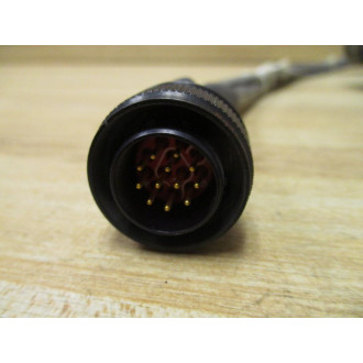 Amphenol MS24266R12T12PN Connectors W 3 Cables - Used
