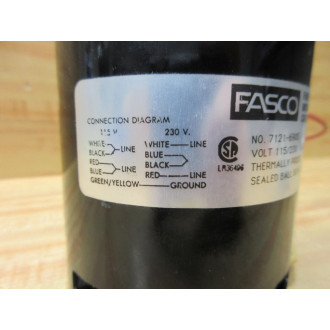 Fasco 7121-6905 Motor U21 - New No Box