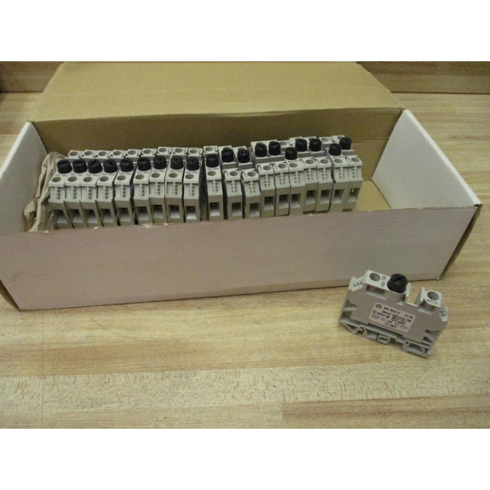 Wieland Electric WK 10Si U 5x20 Fuse Terminal Block WK10SiU5X20 (Pack of 20)