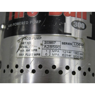 Graco 203857 Air Powered Pump - Used Graco 203857 Air Powered Pump - Used