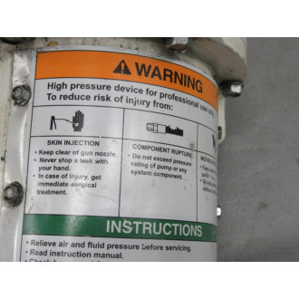 Graco 203857 Air Powered Pump - Used Graco 203857 Air Powered Pump - Used