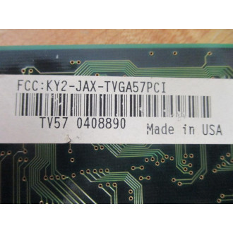 Trident 8257GV5 SVGA Video Adapter WO Adapter Bar - Used