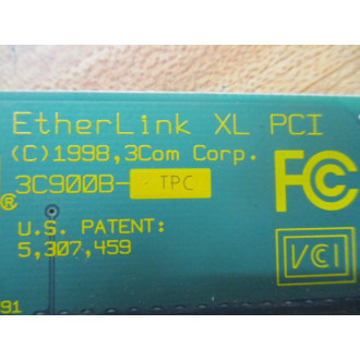 3Com 03-0148-200 Ethernet PCI Network Card 02-0148-000 - Used