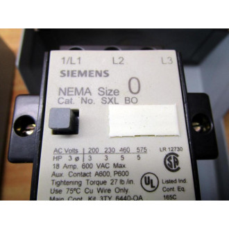 Siemens SXL BG 120 Starter SXLBG120