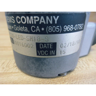BEI 924-01002-2553 Encoder H25E-SS-250-ABZC-88C30-LED-SM18-S - Used