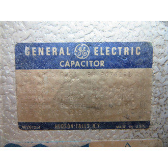General Electric 19L610KH1 Capacitor GEH2733 - Used