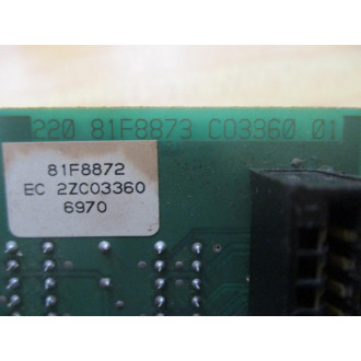 IBM 81F8872 5-Slot ISA Riser Board 81F8873 C03360 - Used