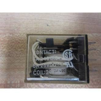 Omron MY4N-24V DC Relay MY4N-24VDC . - New No Box