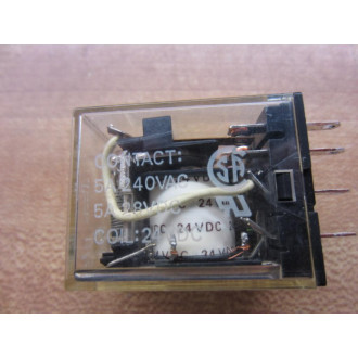 Omron MY2N-24V DC Relay MY2N-24VDC - New No Box