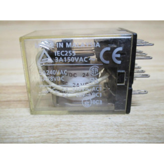 Omron MY4-24V Relay MY4-DC24V VDC . - Used