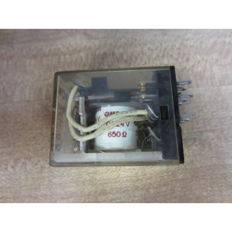 Omron MY4-24V Relay MY4-DC24V VDC - Used
