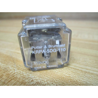 Potter & Brumfield KRPA-5DG-110V Relay KRPA-5DG-110 VDC 120VAC - New No Box