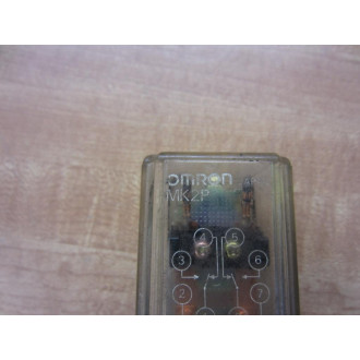Omron MK2P Relay MK2P-24VAC - Used