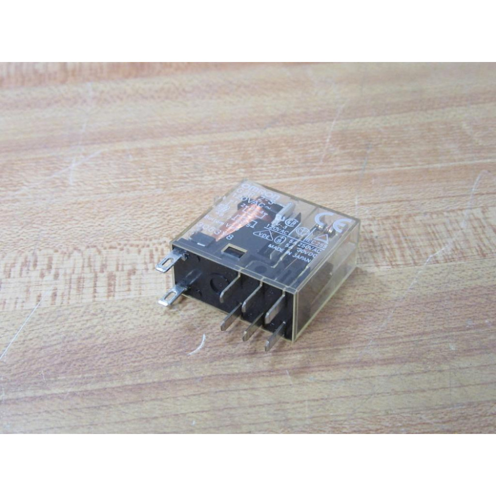 Omron G2R-2-S-120V AC Relay G2R-2-S-120VAC - Used