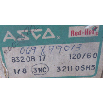 AscoRed Hat 8320B17 Solenoid Valve