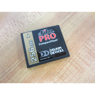 Delkin Devices CFX256P2G1-DVAAG00 eFilm PRO 256MB Compact Flash - Used
