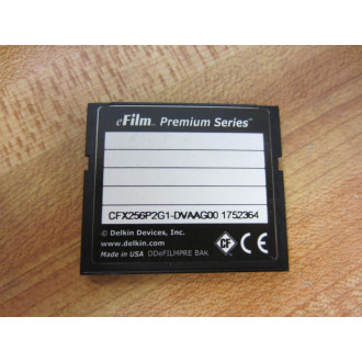 Delkin Devices CFX256P2G1-DVAAG00 eFilm PRO 256MB Compact Flash - Used