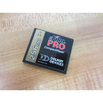 Delkin Devices CFX256P2G1-DVAAG00 eFilm PRO 256MB Compact Flash - Used