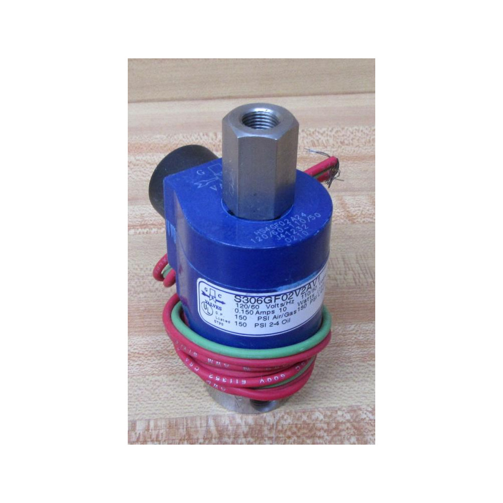 GC Valves S306GF02V2AV1 Solenoid Valve - New No Box