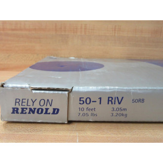 Renold 50-1 RIV Roller Chain 501RIV 7.05 Lbs