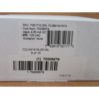 Simpson F351710 Digital Panel Meter