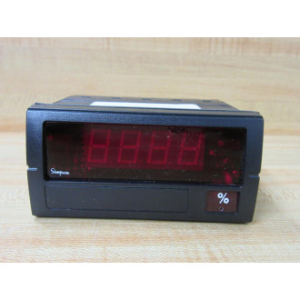 Simpson F351710 Digital Panel Meter