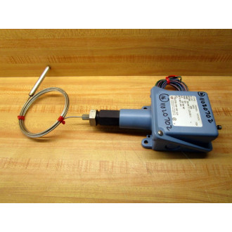 United Electric Controls E100 8BS 1530 Remote Temperature Switch E1008BS1530 - Used