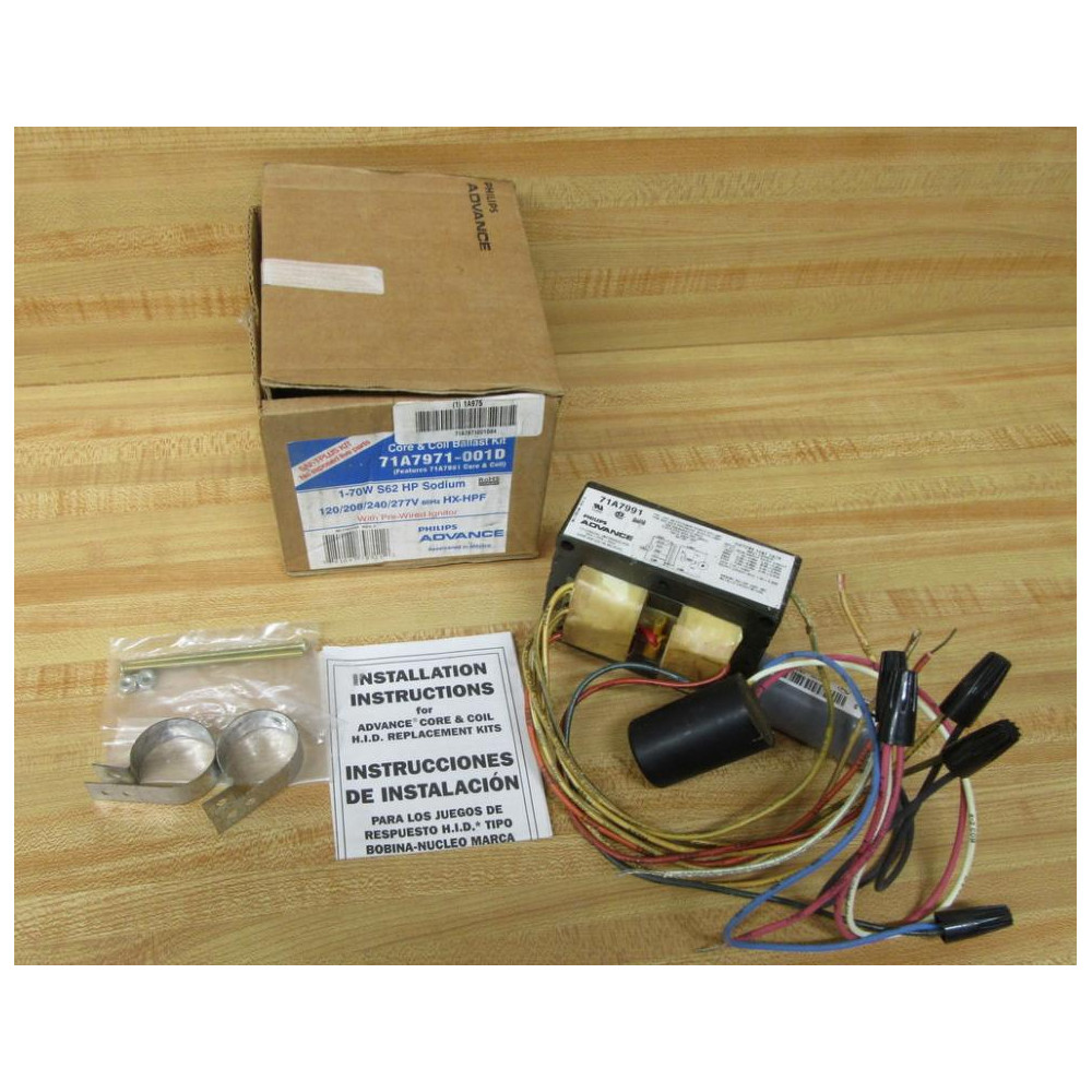 Advance 71A7971-001D Core & Coil Ballast Kit 71A7971001D WO Mount Bracket