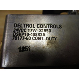 Deltrol Controls DSVP10-408S3A Solenoid Valve 7-245