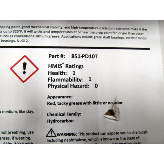 Detroit Stoker 851-PD10T High Temp. Grease 851PD10T (Pack of 10)